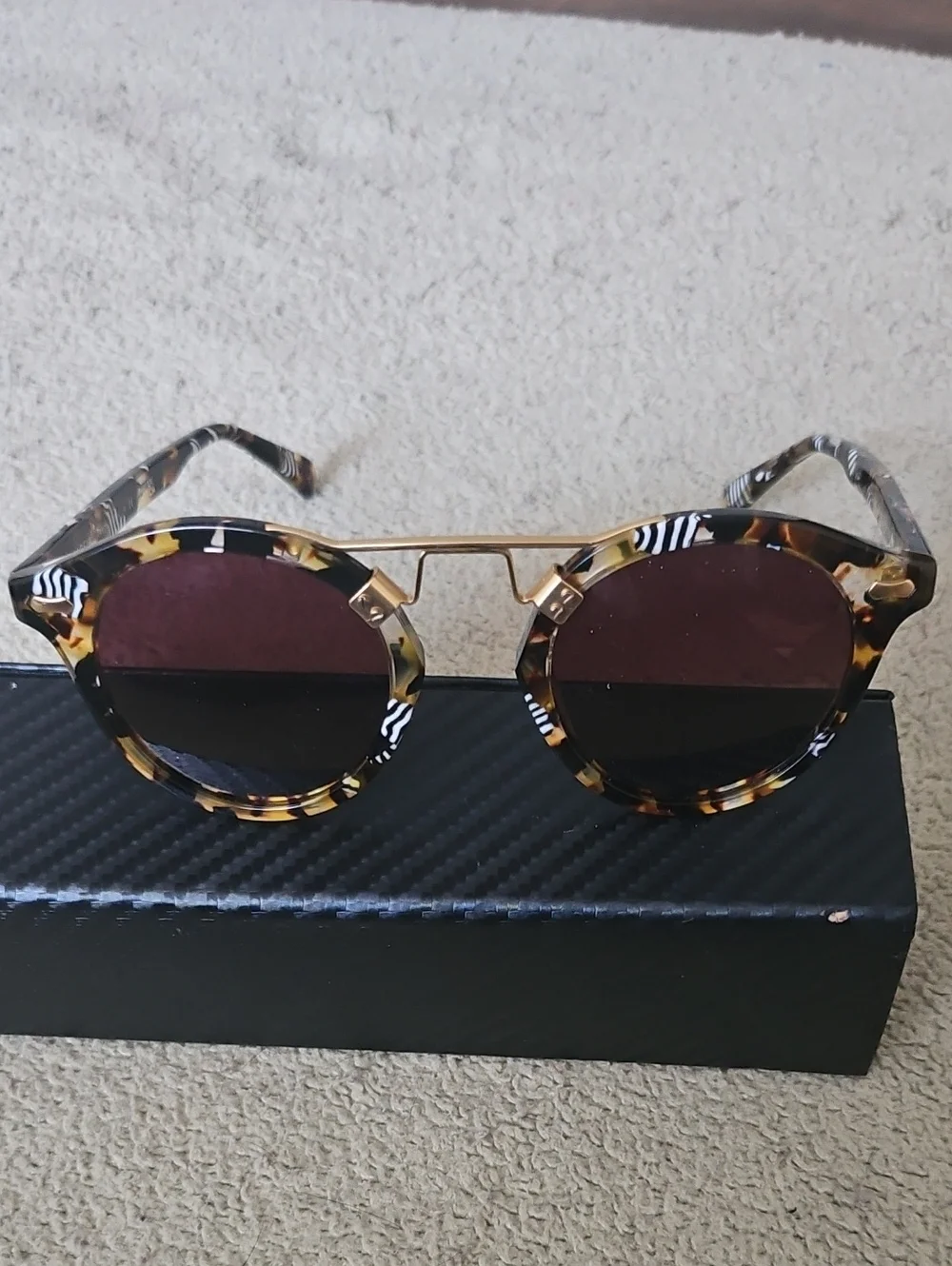 Carfia Vintage Designer Sunglasses